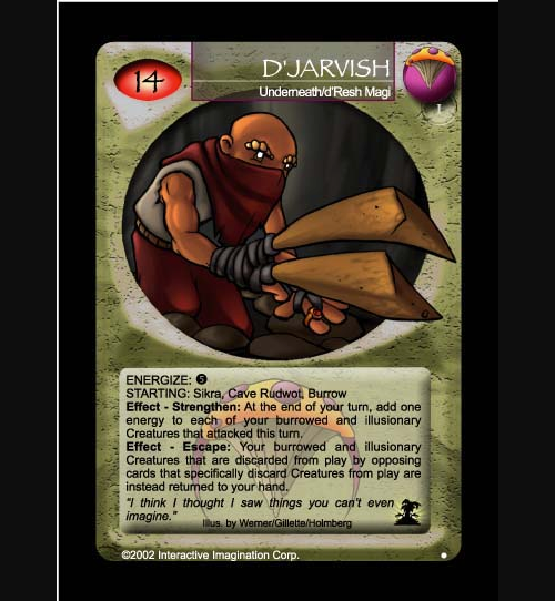 dJarvish - Underneath - Foil